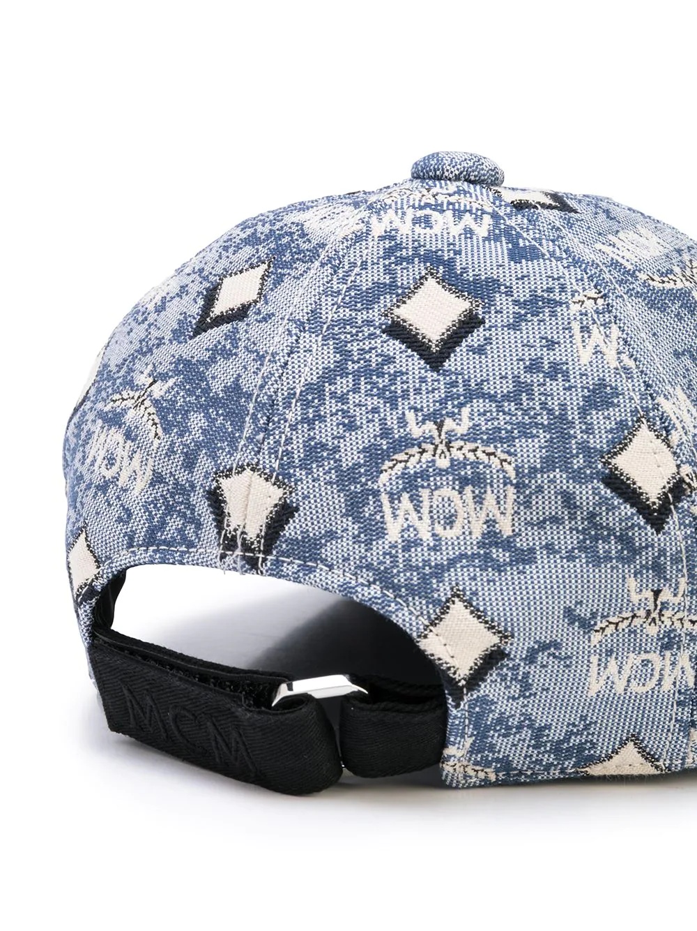 monogram-print cap - 2