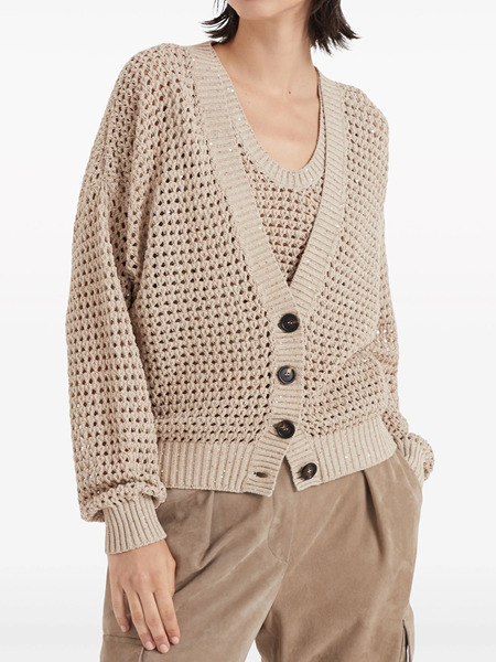 Cardigan with sequins - 3