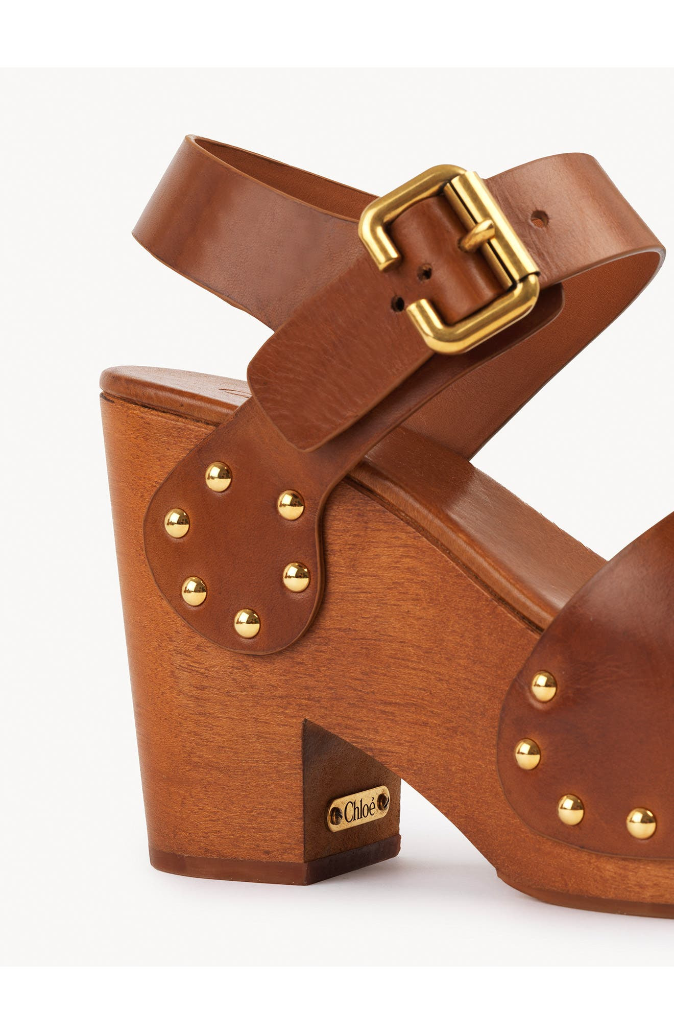 Chloé Jeanette Platform Sandal in Ginger Brown at Nordstrom - 7
