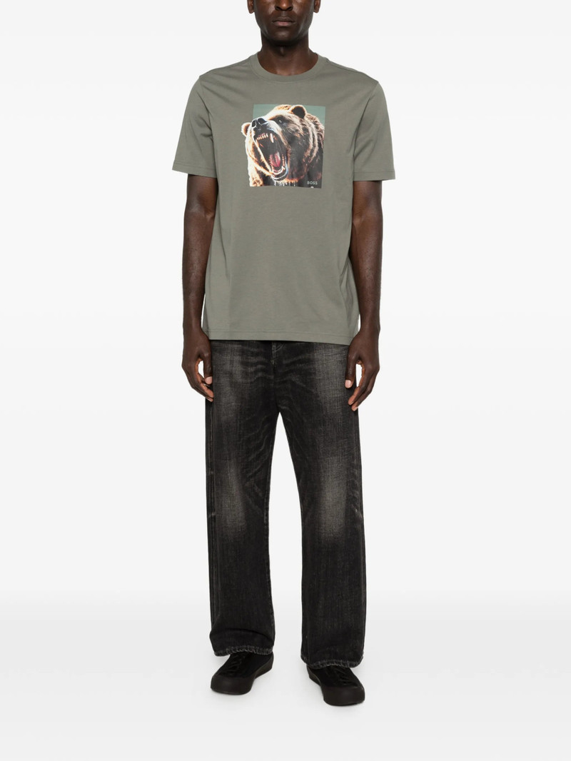 Boss Dobermann Bear-graphic T-shirt 3