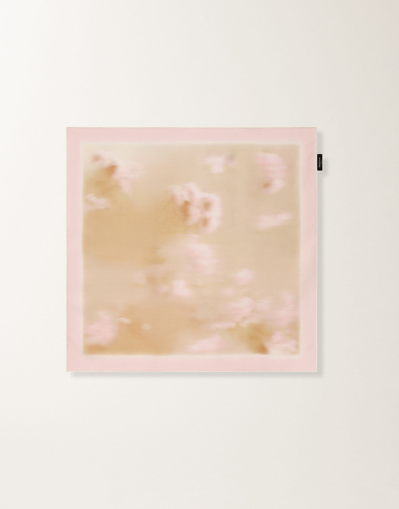 Printed silk scarf 1