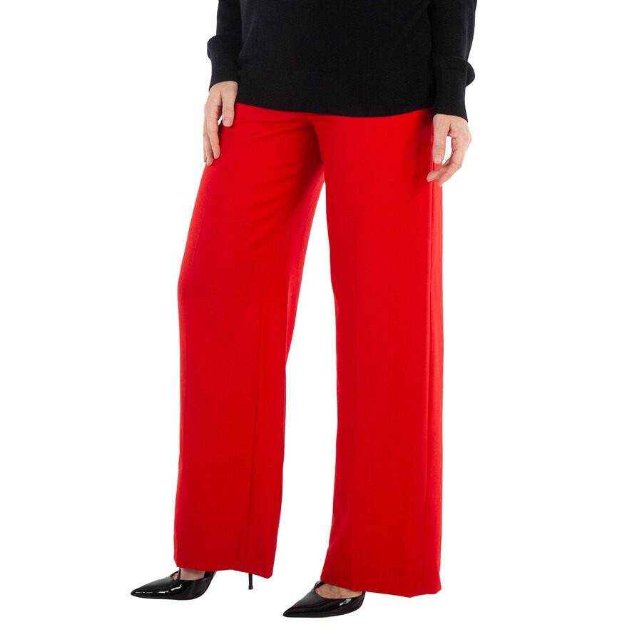 Burberry Wide-Leg Tailored TB Trousers - 3
