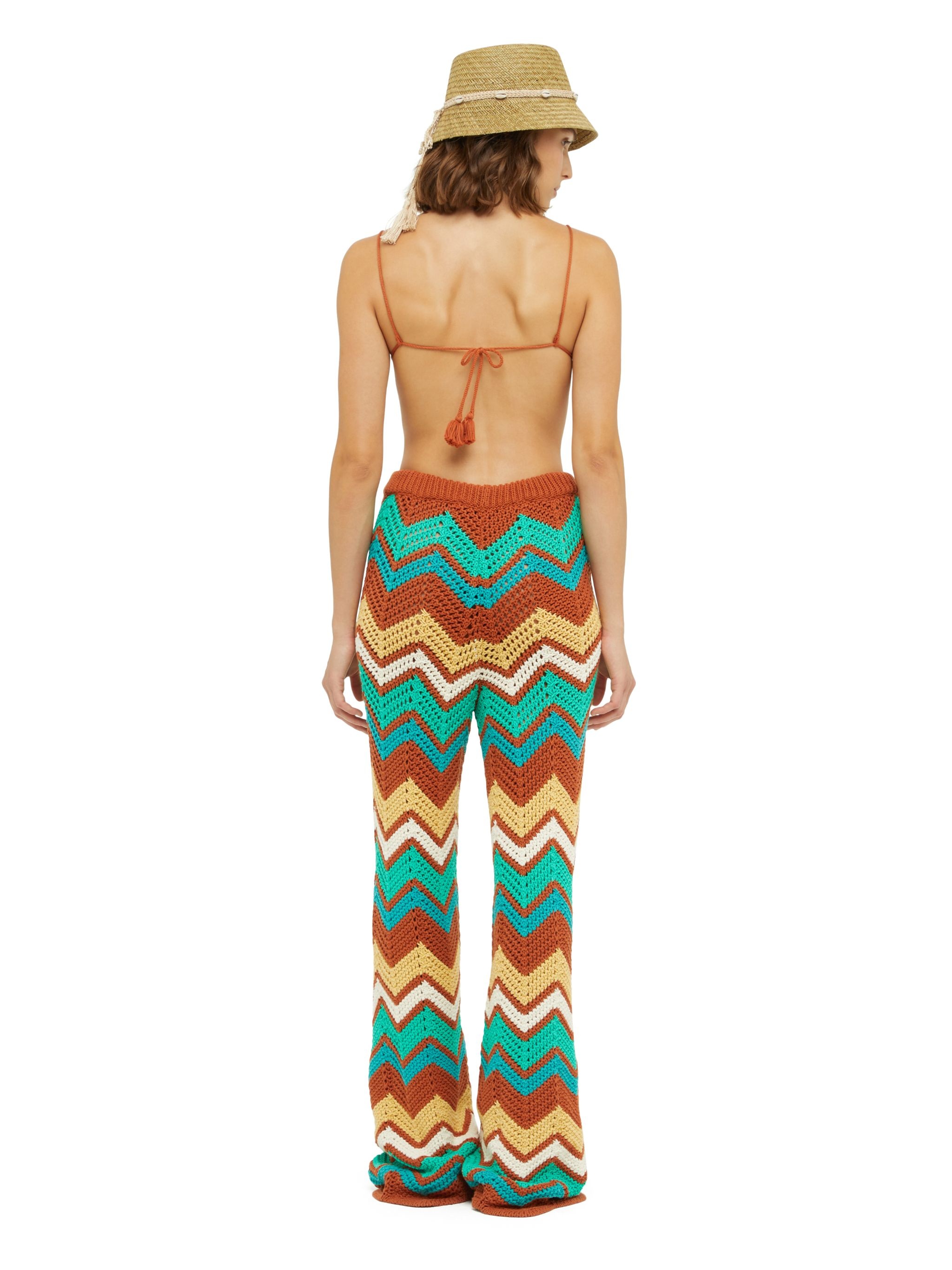 Kaleidoscopic Chevron Pants - 6