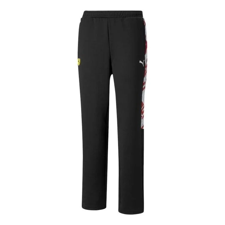 PUMA Scuderia Ferrari Race T7 Track Pants 'Black' 533723-01 - 1