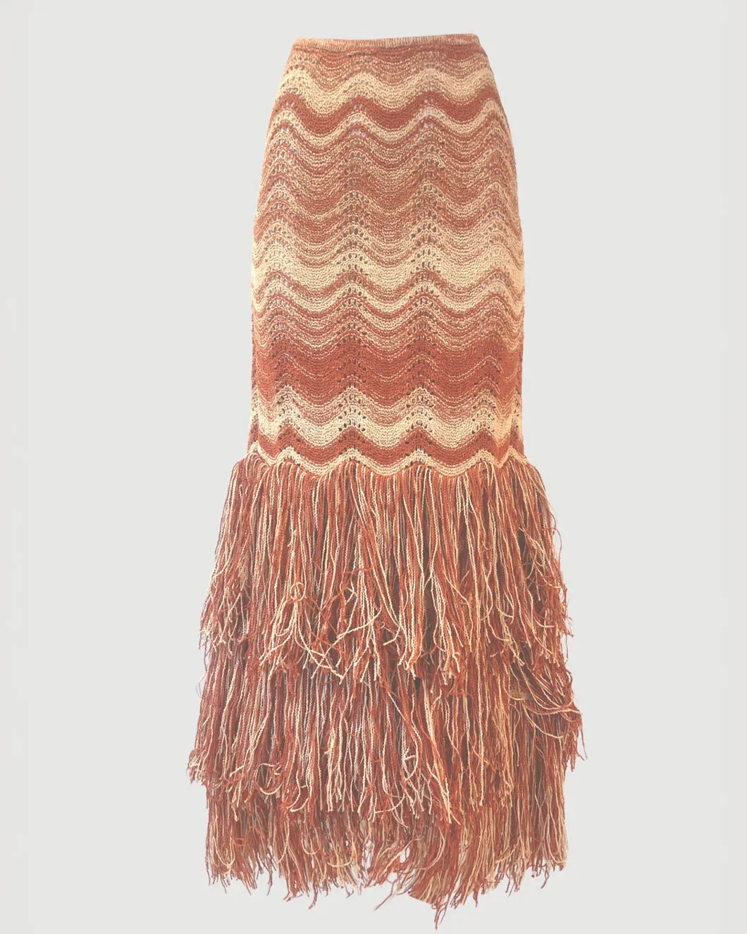 EVELINA KNIT SKIRT - 1