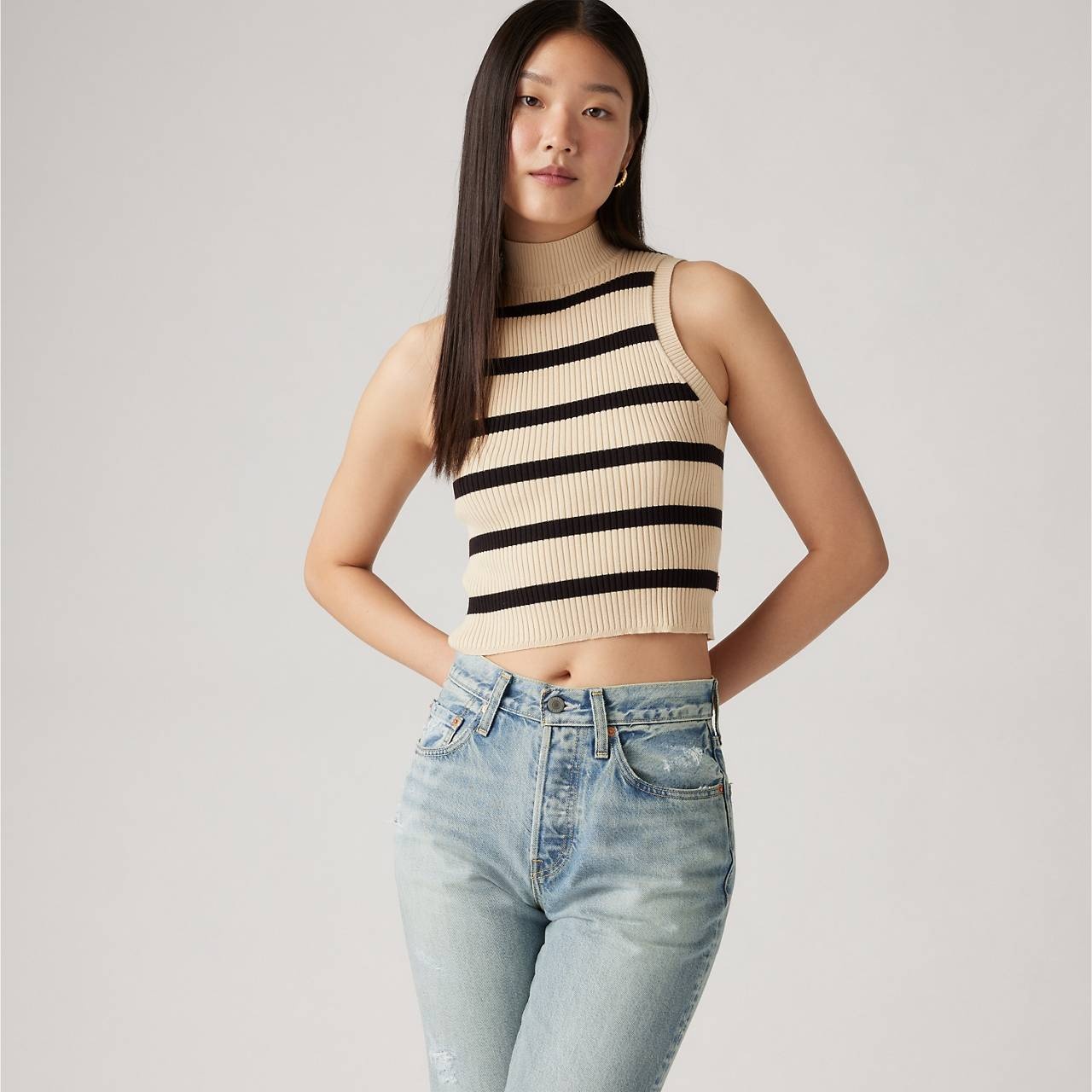 TULIP MOCKNECK TANK TOP - 3