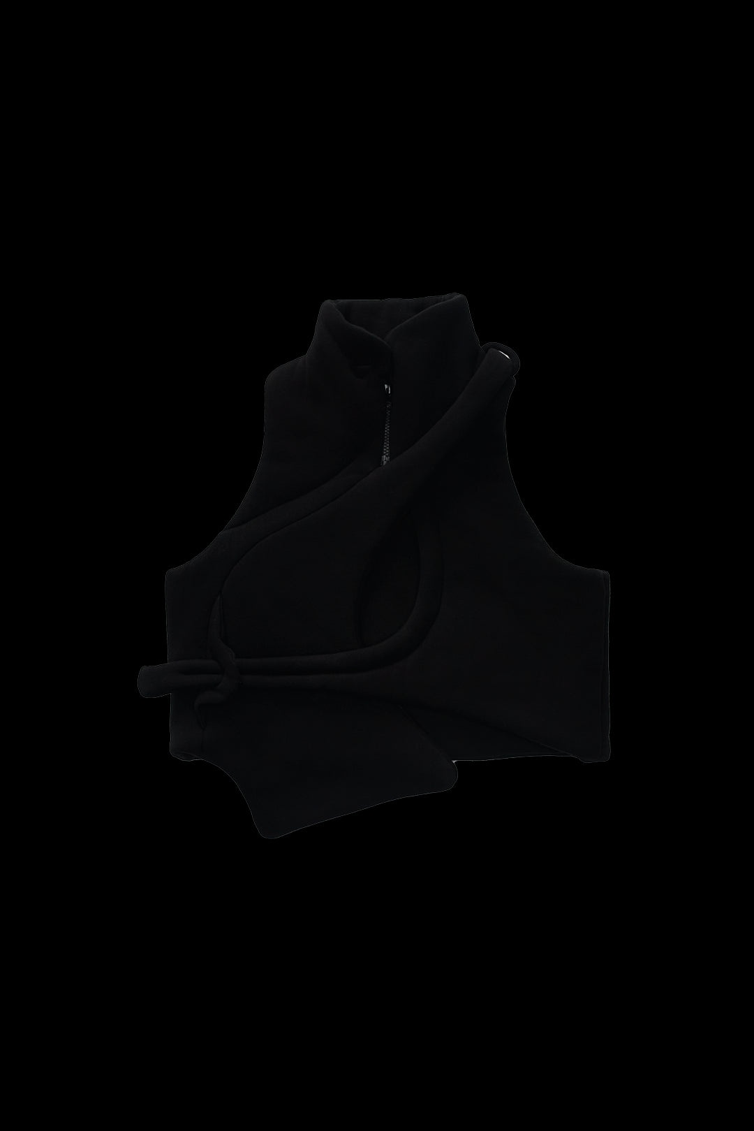 OTTOLINGER Knitted Padded Vest Black - 2