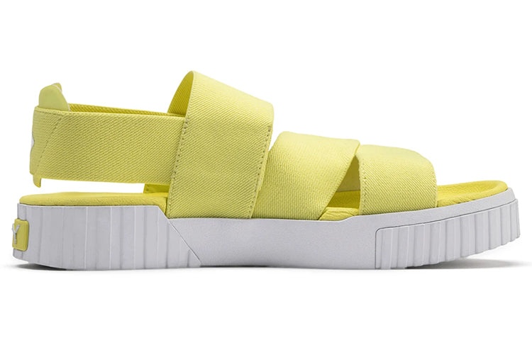(WMNS) Selena Gomez x PUMA Cali Sandal Yellow 370758-01 - 2