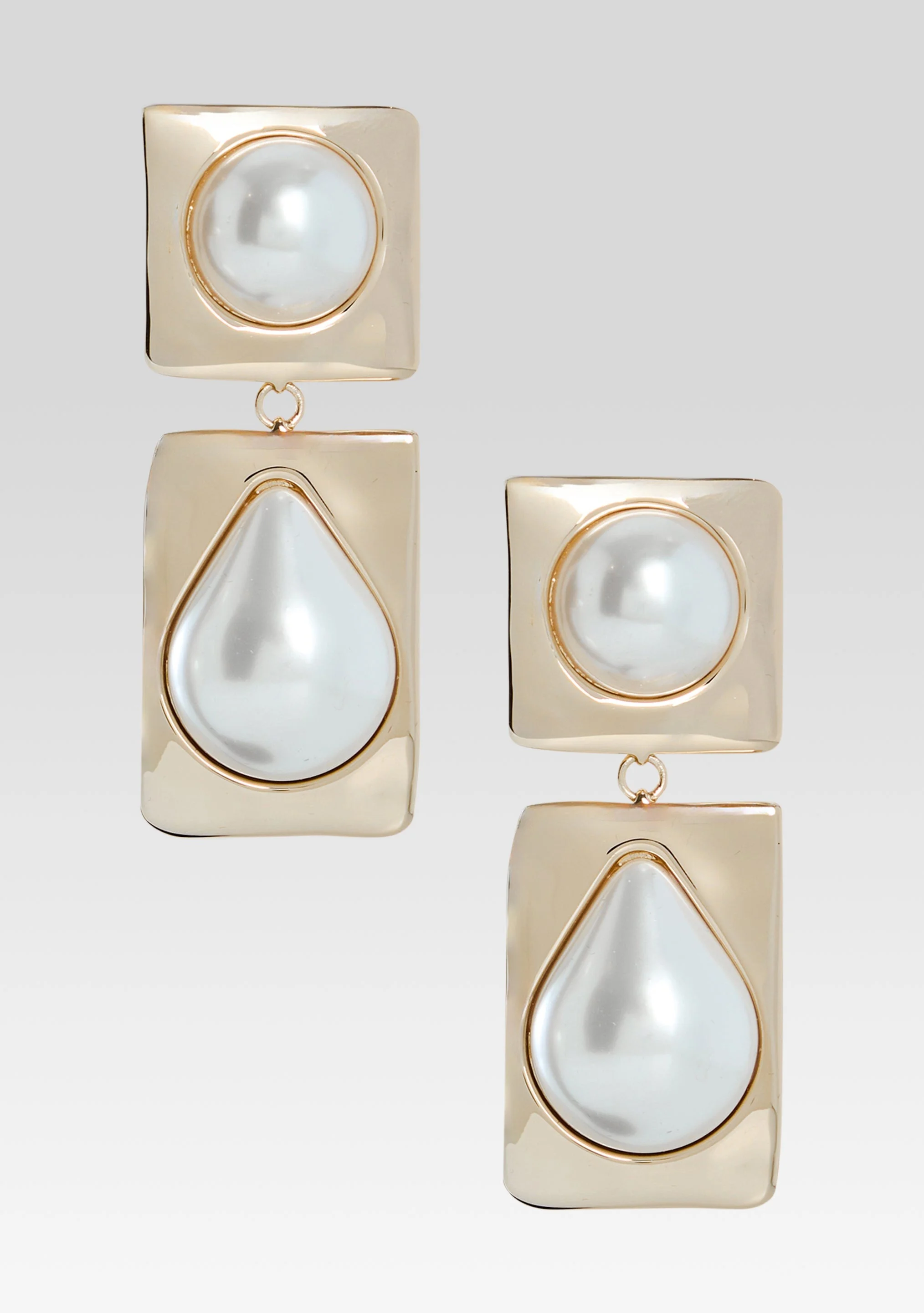 SAVANNAH PEARL DROP EARRINGS - 1