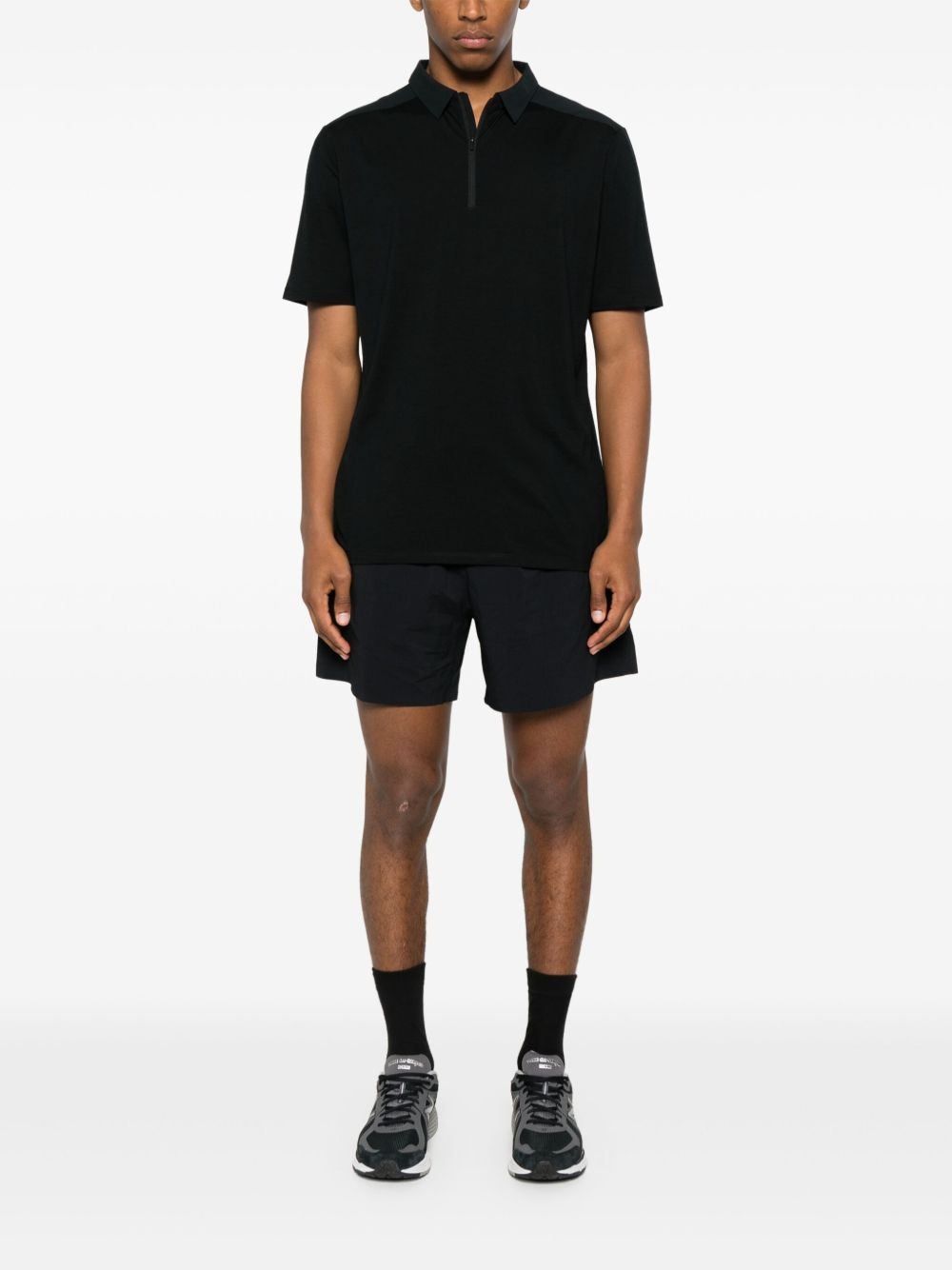 elasticated waist shorts - 2