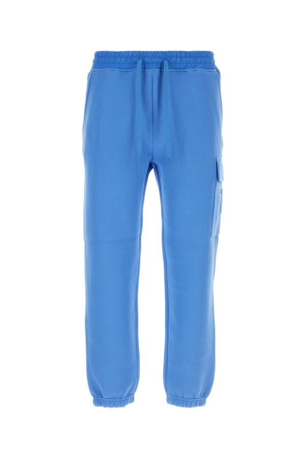 Mackage Man Cerulean Blue Cotton Blend Marvin Joggers - 1