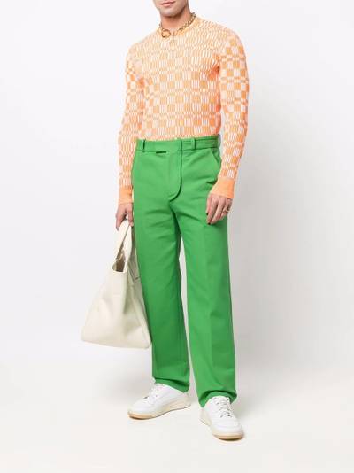 JACQUEMUS La Maille Gelati graphic-pattern sweatshirt outlook