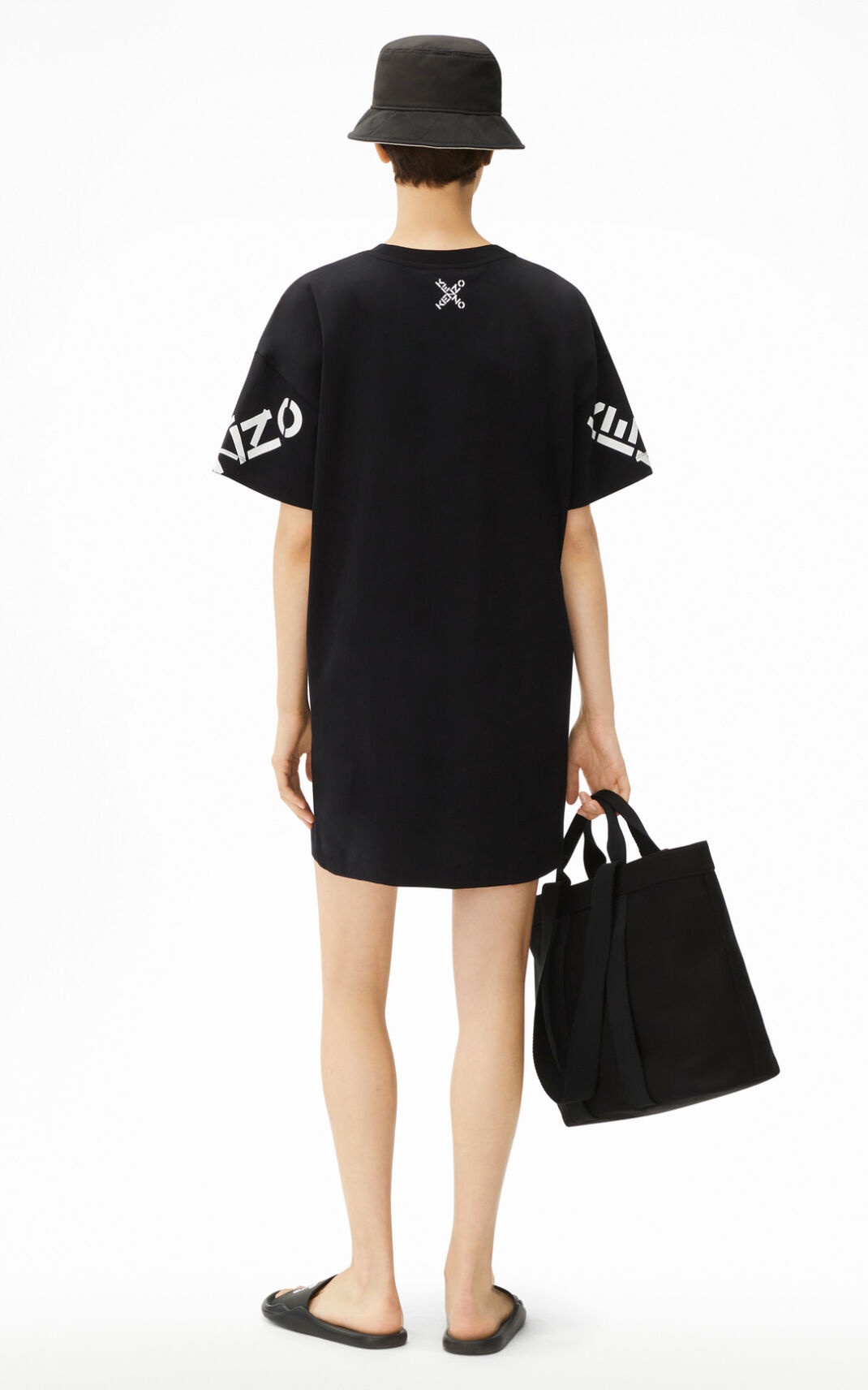 KENZO Sport 'Big X' T-shirt dress - 3