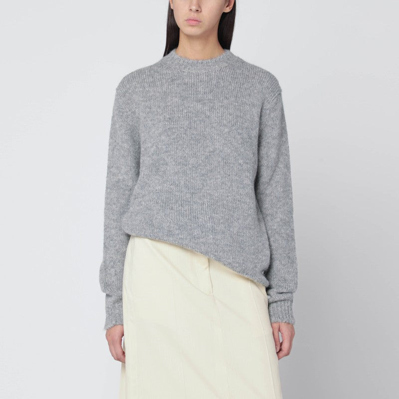 Jil Sander Light grey wool-blend sweater - 1
