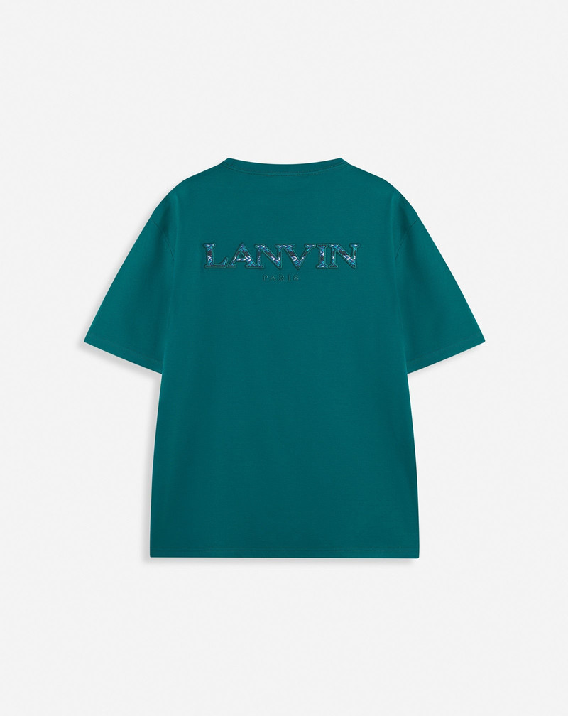 CLASSIC EMBROIDERED CURB T-SHIRT 7