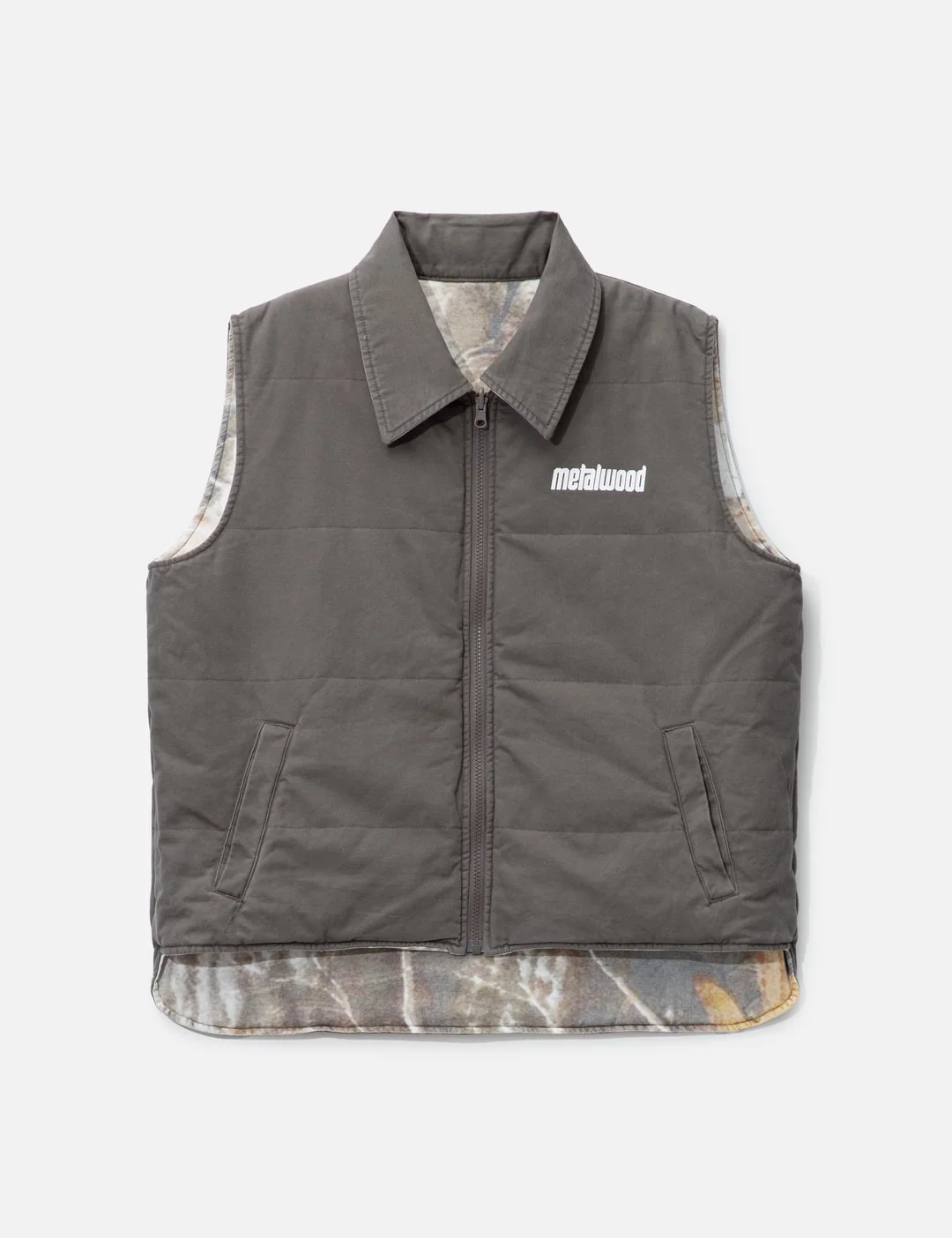 POLY FILLED REVERSIBLE VEST - 1
