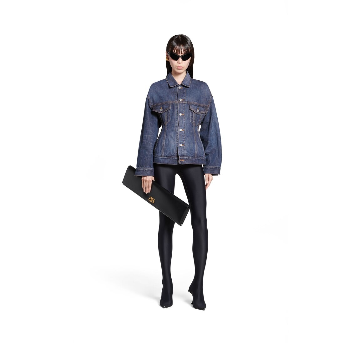 Women's Hourglass Jacket in Dark Blue - 2