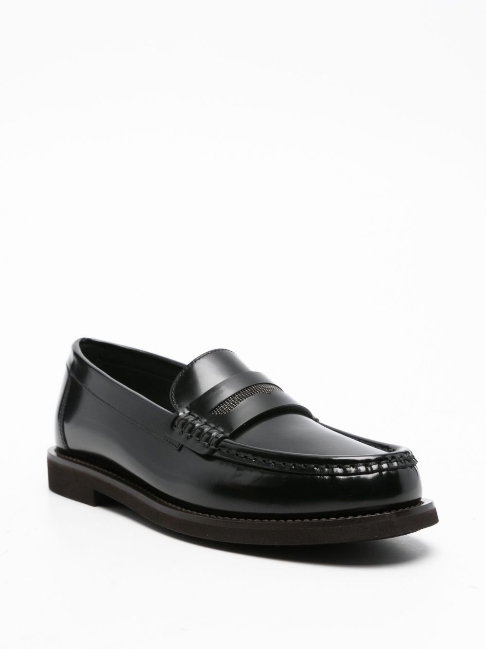 Monili chain-detailed loafers - 2