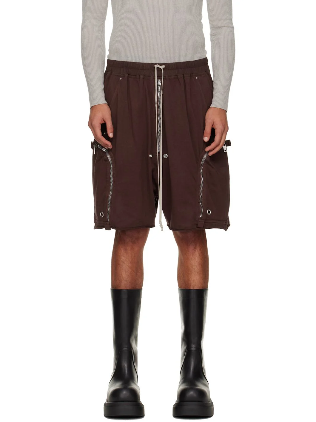 Burgundy Concordians Bauhaus Shorts - 1