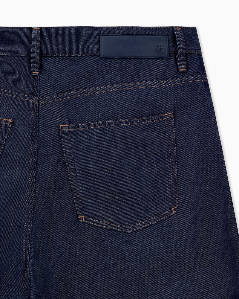 GIORGIO ARMANI FIVE-POCKET TROUSERS IN COTTON AND SILK DENIM DENIM COLLECTION outlook
