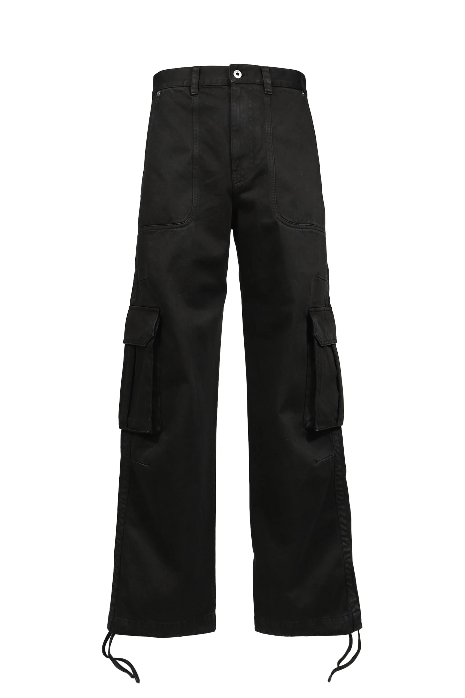 CARGO TROUSERS / BLACK - 1