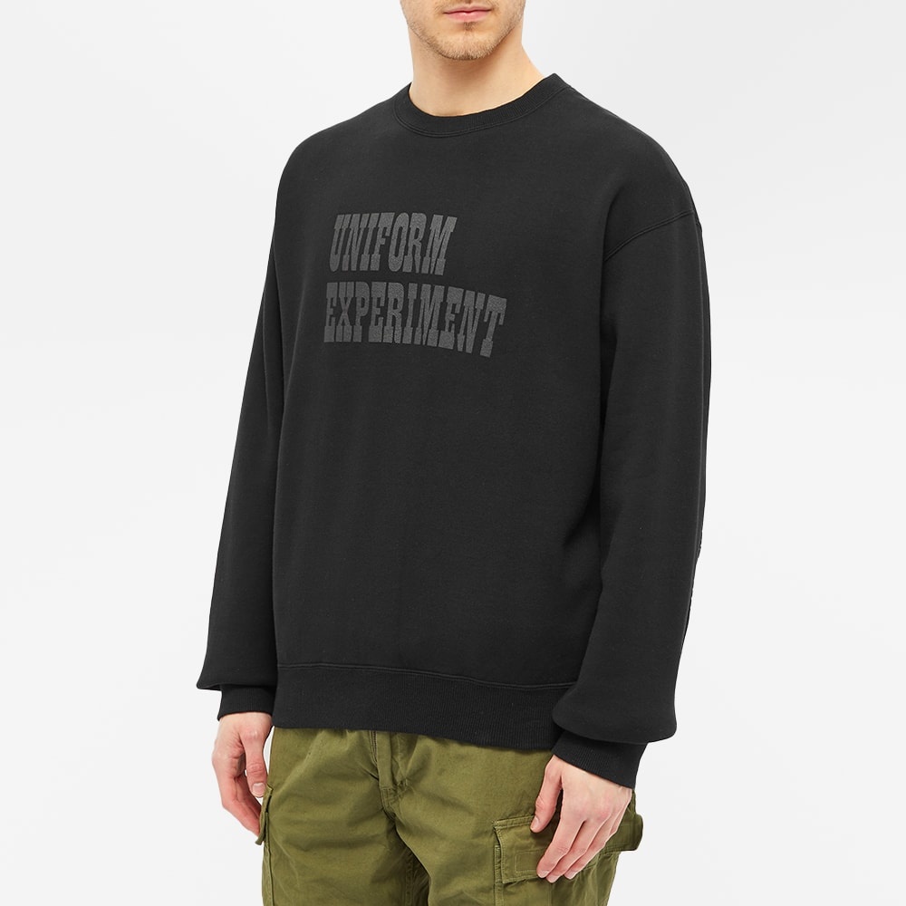 Uniform Experiment Panel Sleeve Wide Crew Sweat - 6