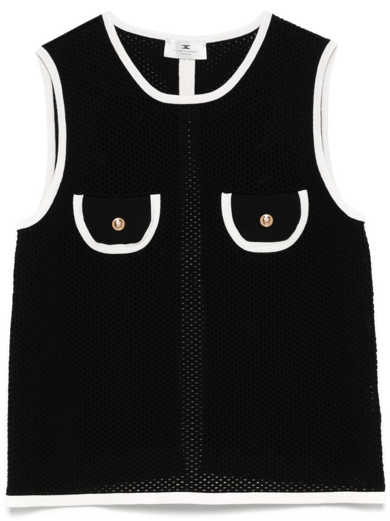 open-knit tank top 1