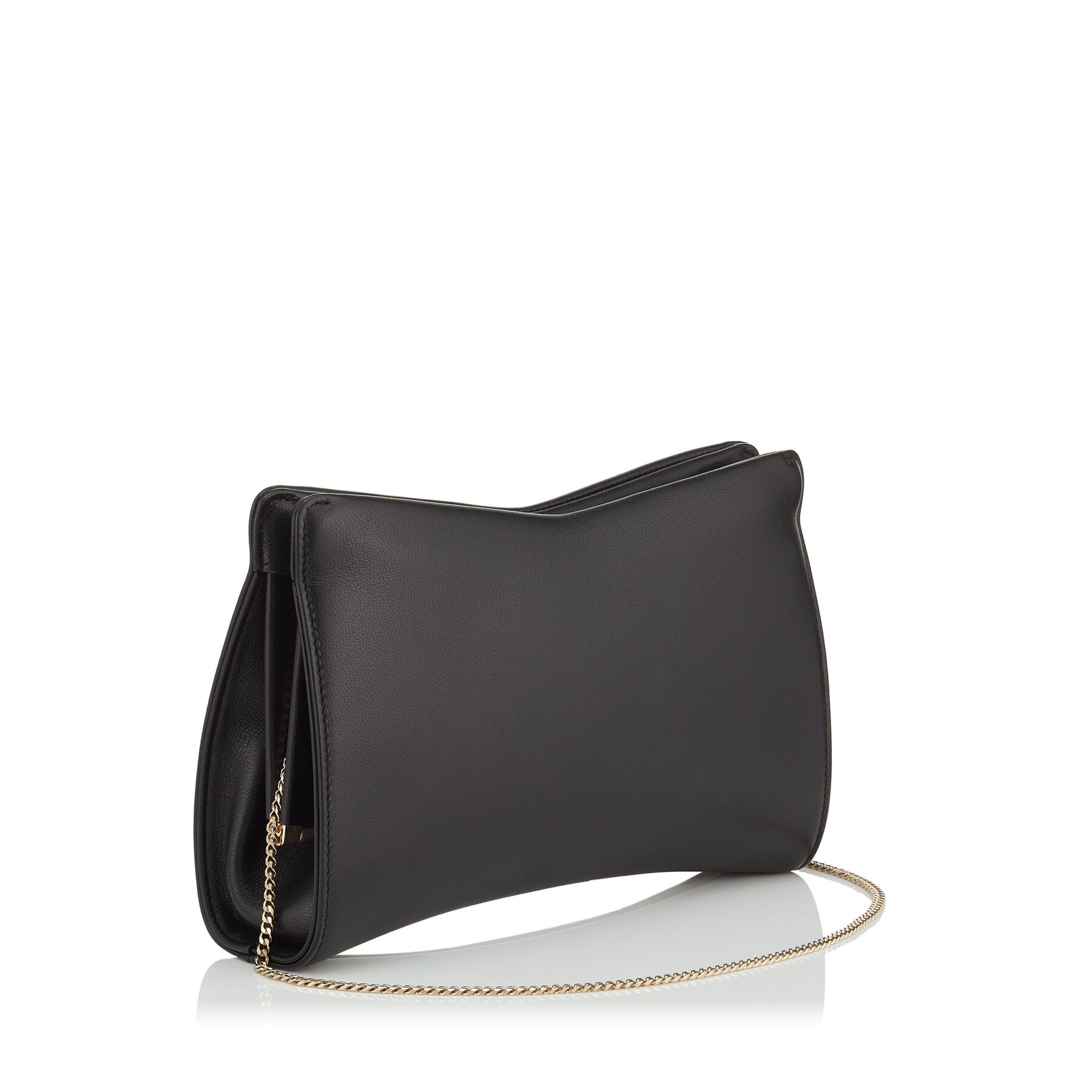 Venus
Black Nappa Leather Clutch Bag - 5