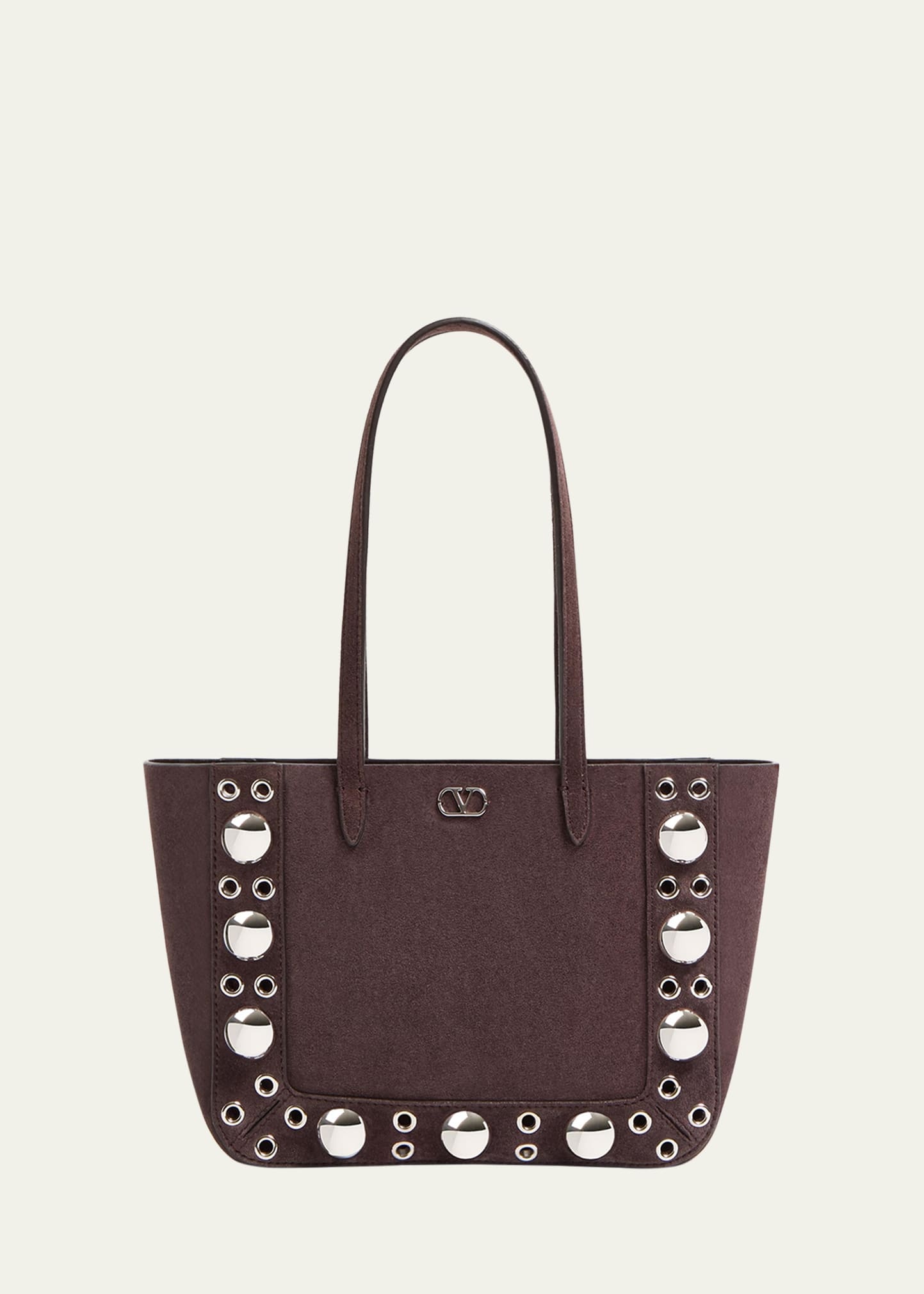 Nellcote Studded Suede Mini Tote Bag - 1