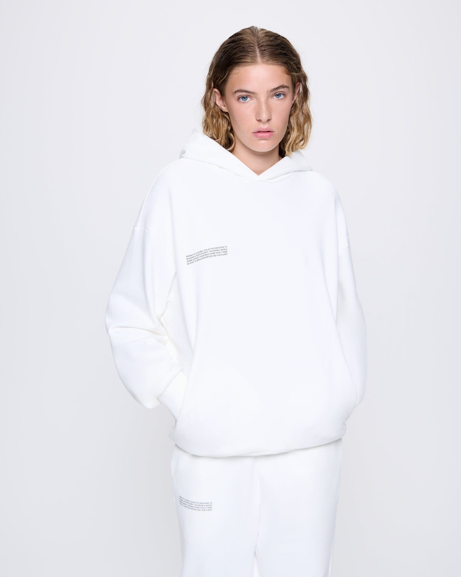 Womens 365 Midweight Hoodie - Off-White - 2