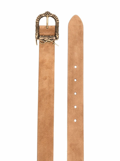 SAINT LAURENT celtic buckle belt outlook