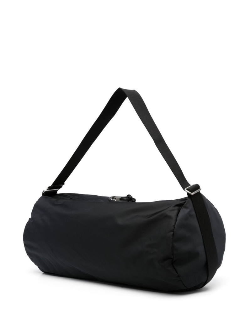 Jil Sander logo-patch circular duffle bag outlook