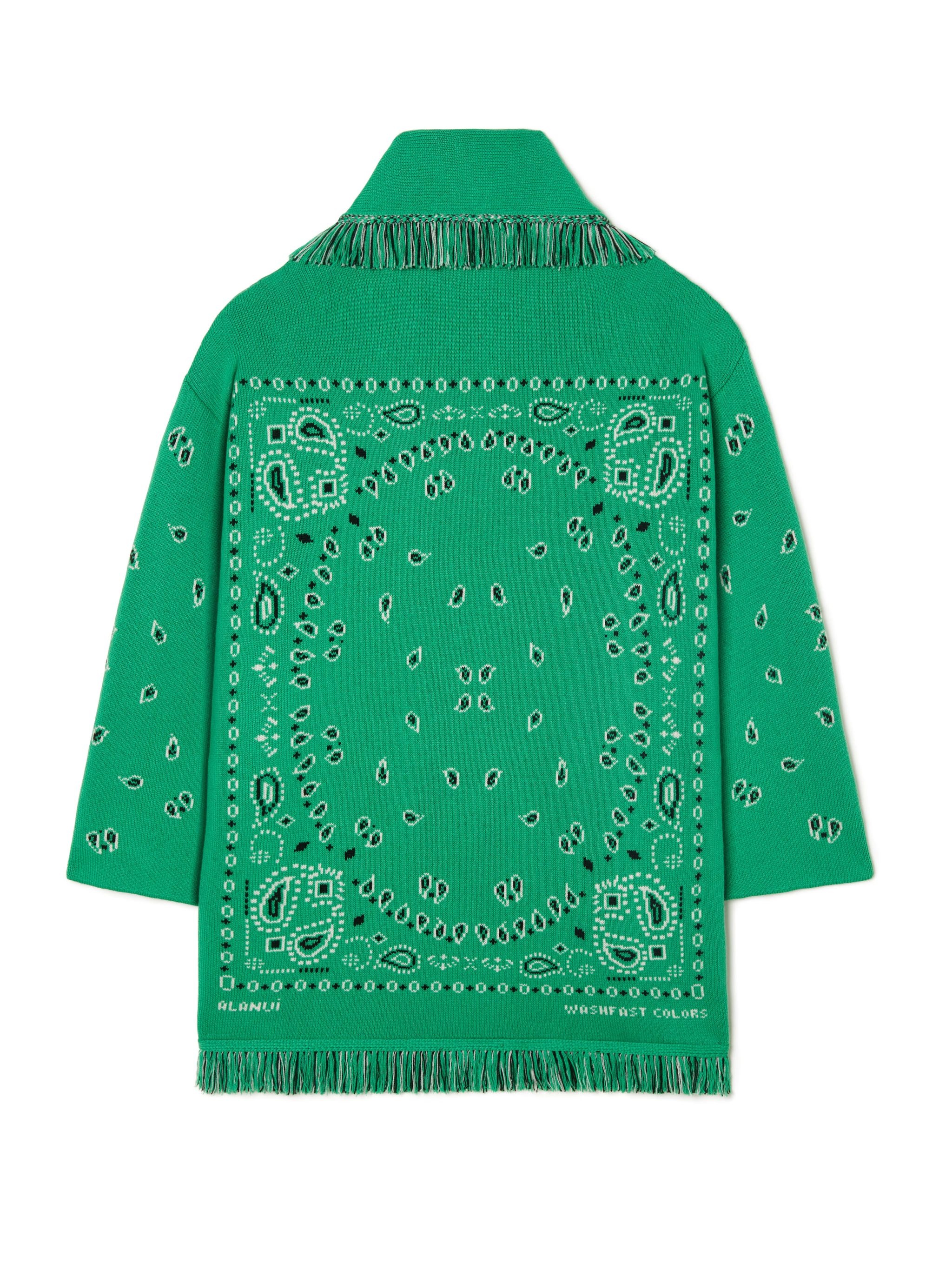 Bandana Jacquard Cardigan - 3