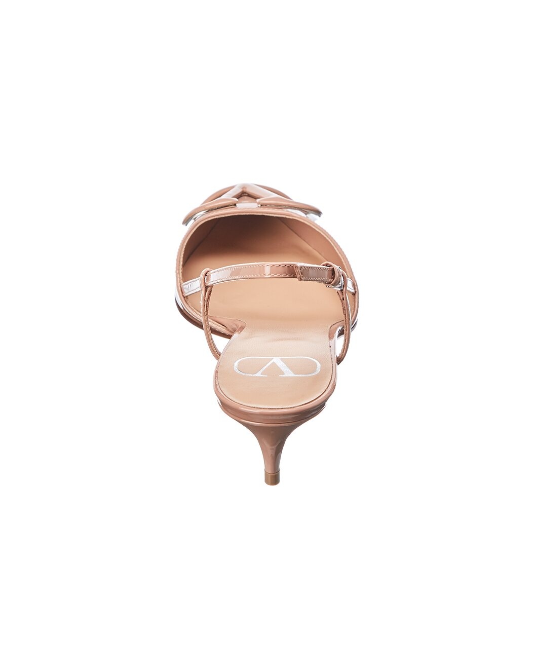 Valentino VLogo 40 Patent Slingback Pump - 3