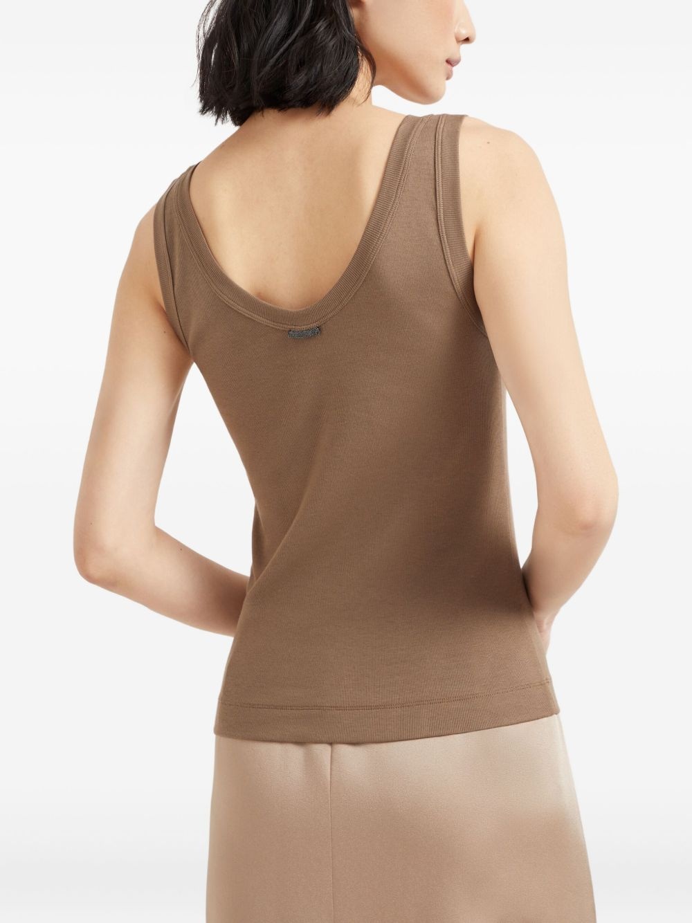 ribbed tank top - 4