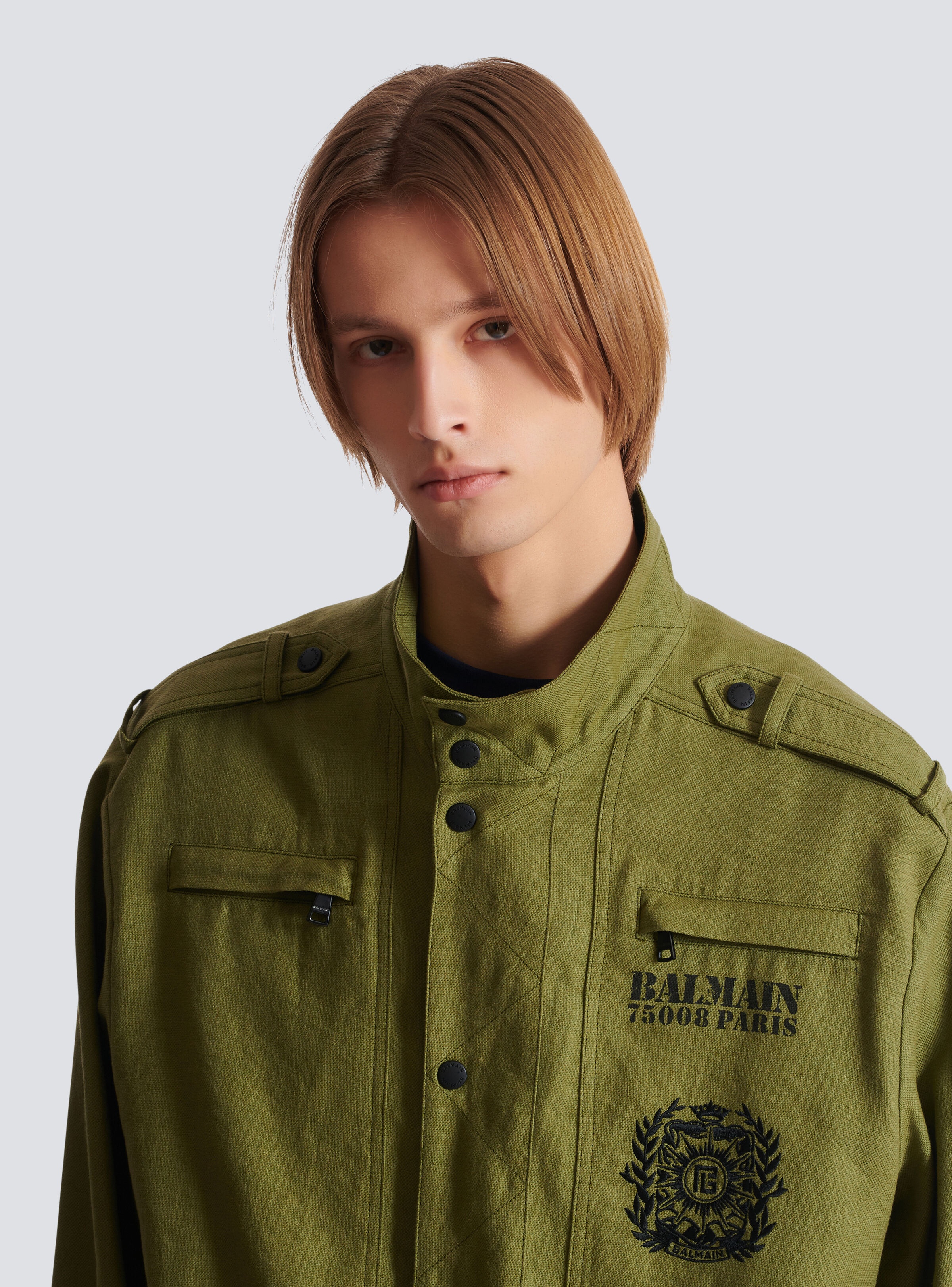 Cotton aviator-style jacket - 6