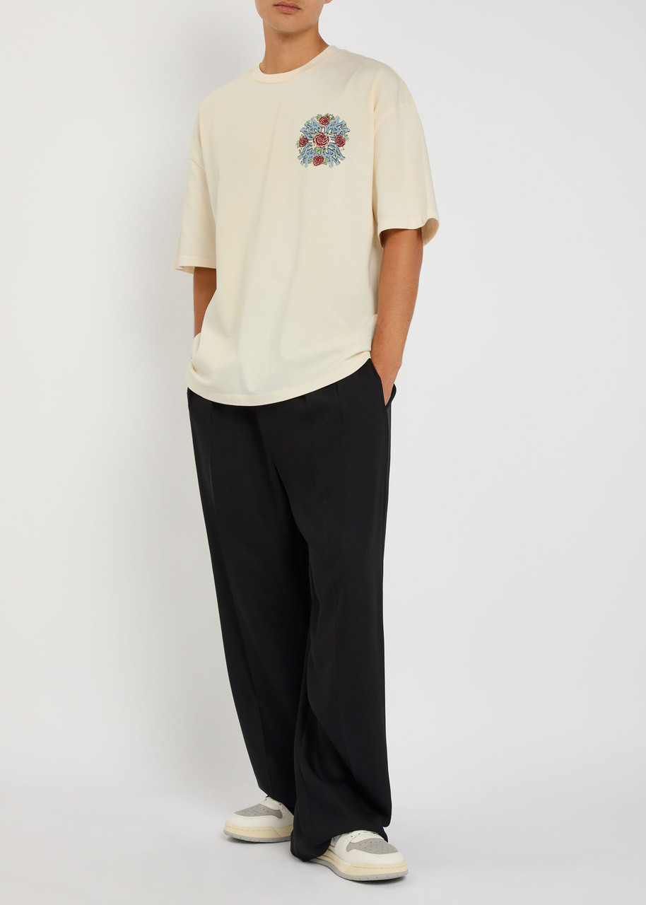 Amiri Out For Trouble Printed Cotton T-shirt - 4