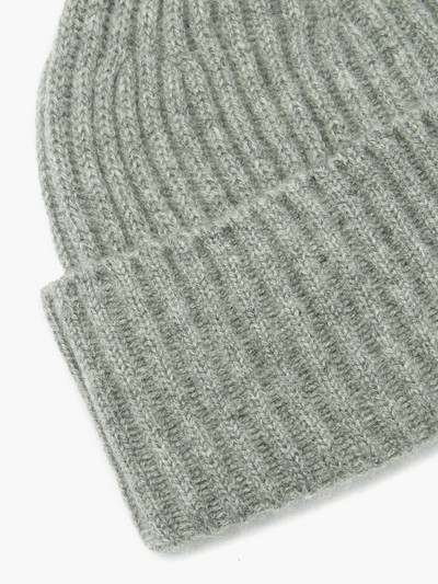 Brunello Cucinelli Ribbed cashmere beanie hat outlook