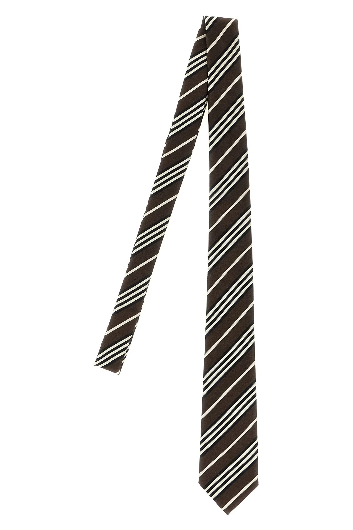 Diagonal Striped Tie - 1