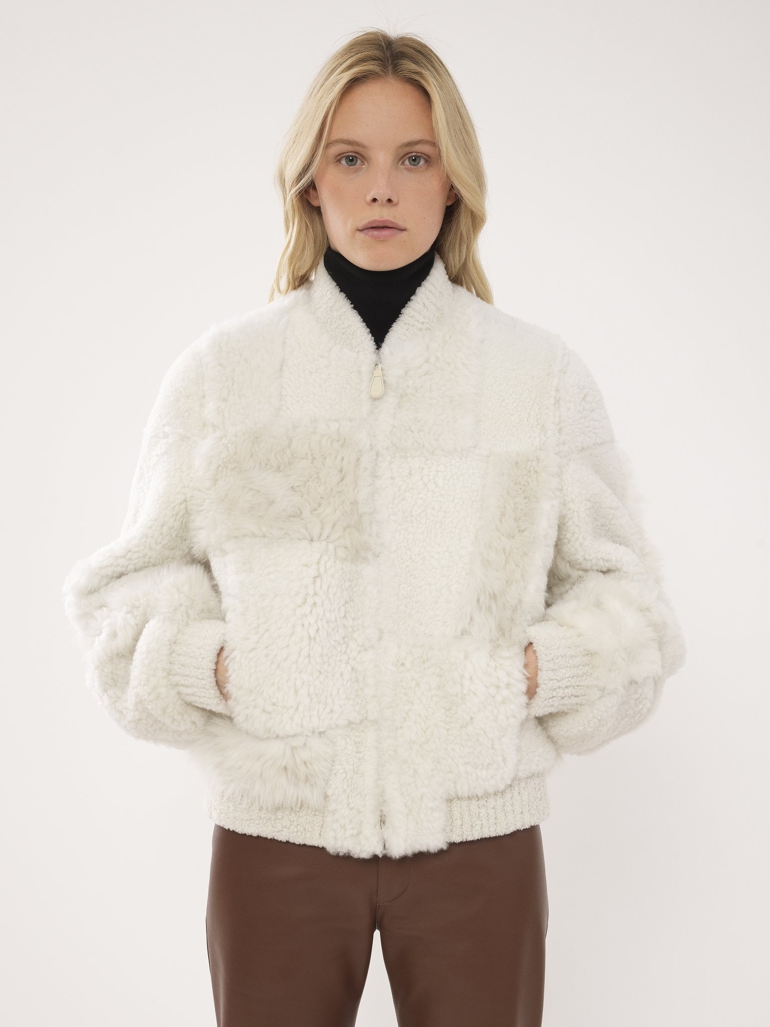 SHORT BLOUSON JACKET - 3