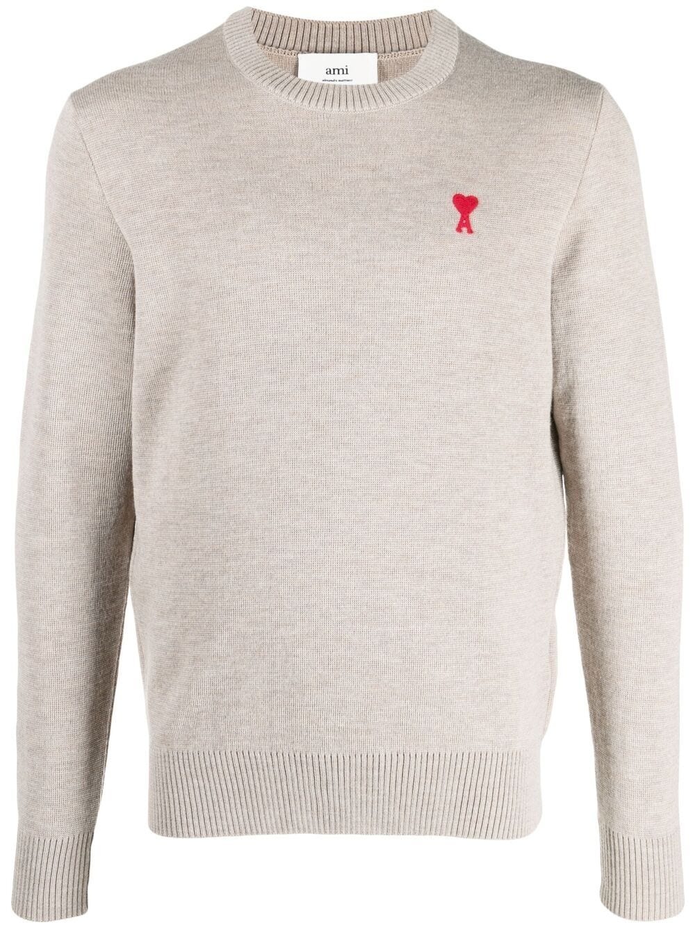 Ami de Coeur crew-neck jumper - 1