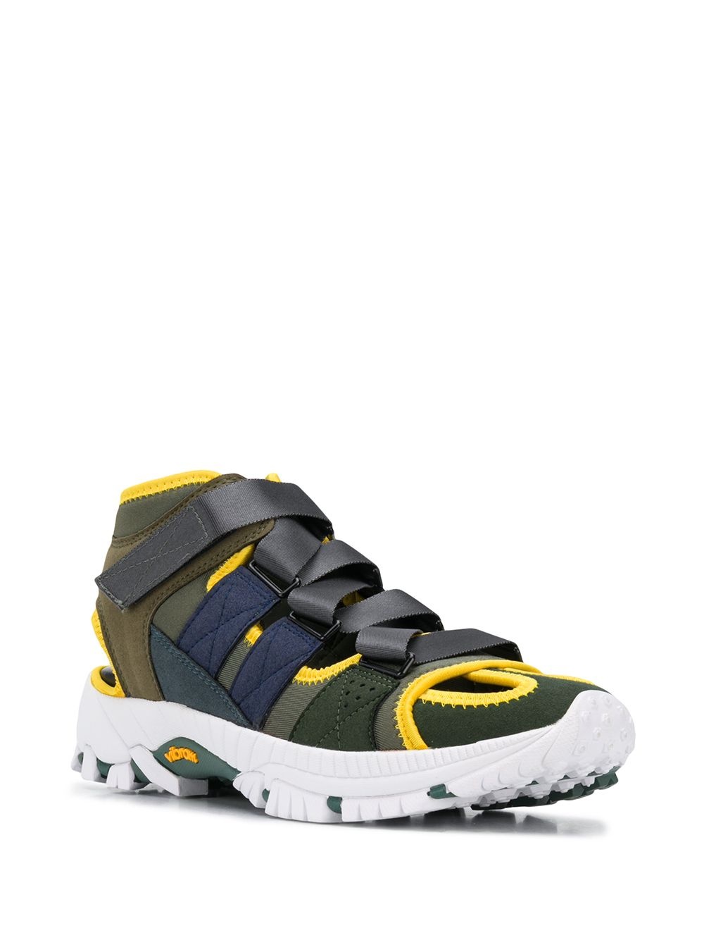 Vibram contrast sole sandals - 2