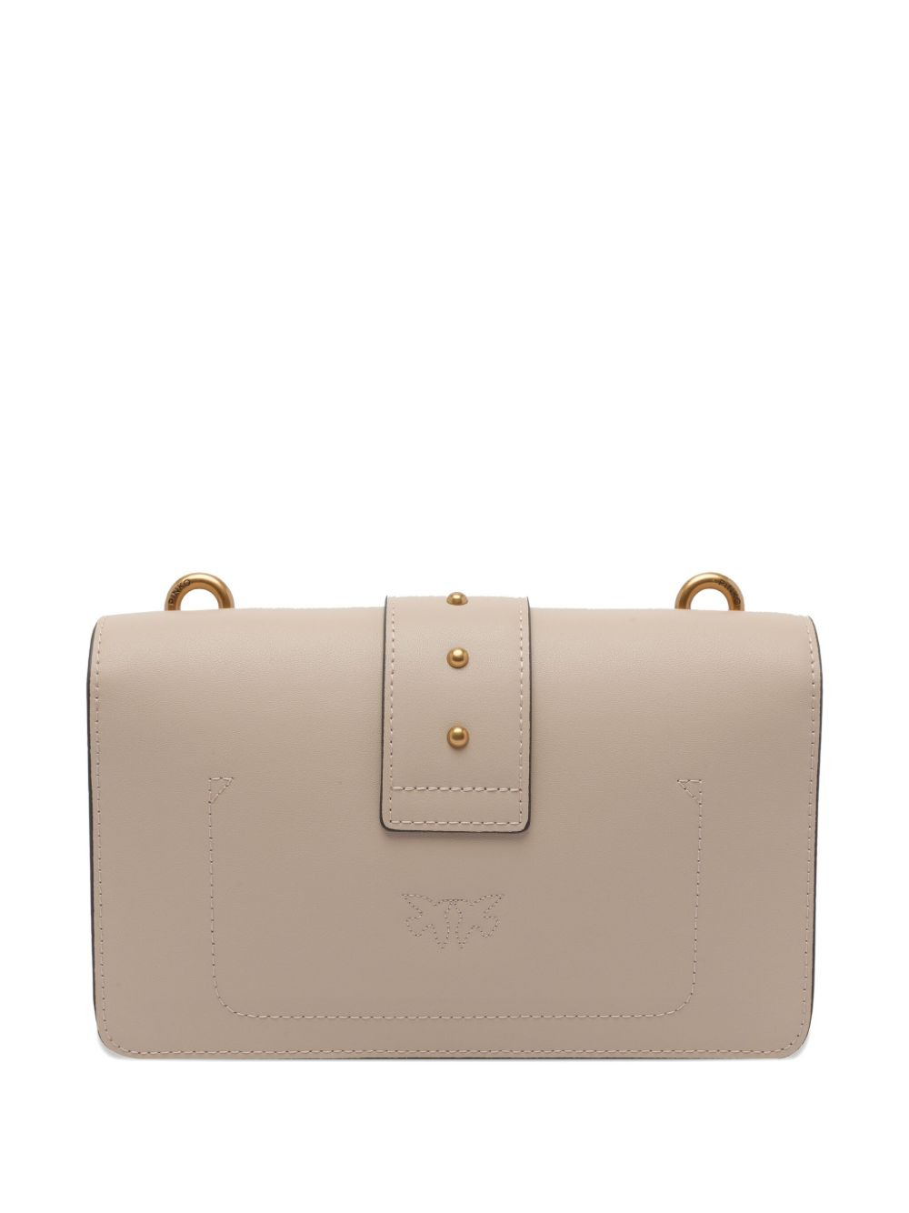 logo-embellished flap shoulder bag - 2
