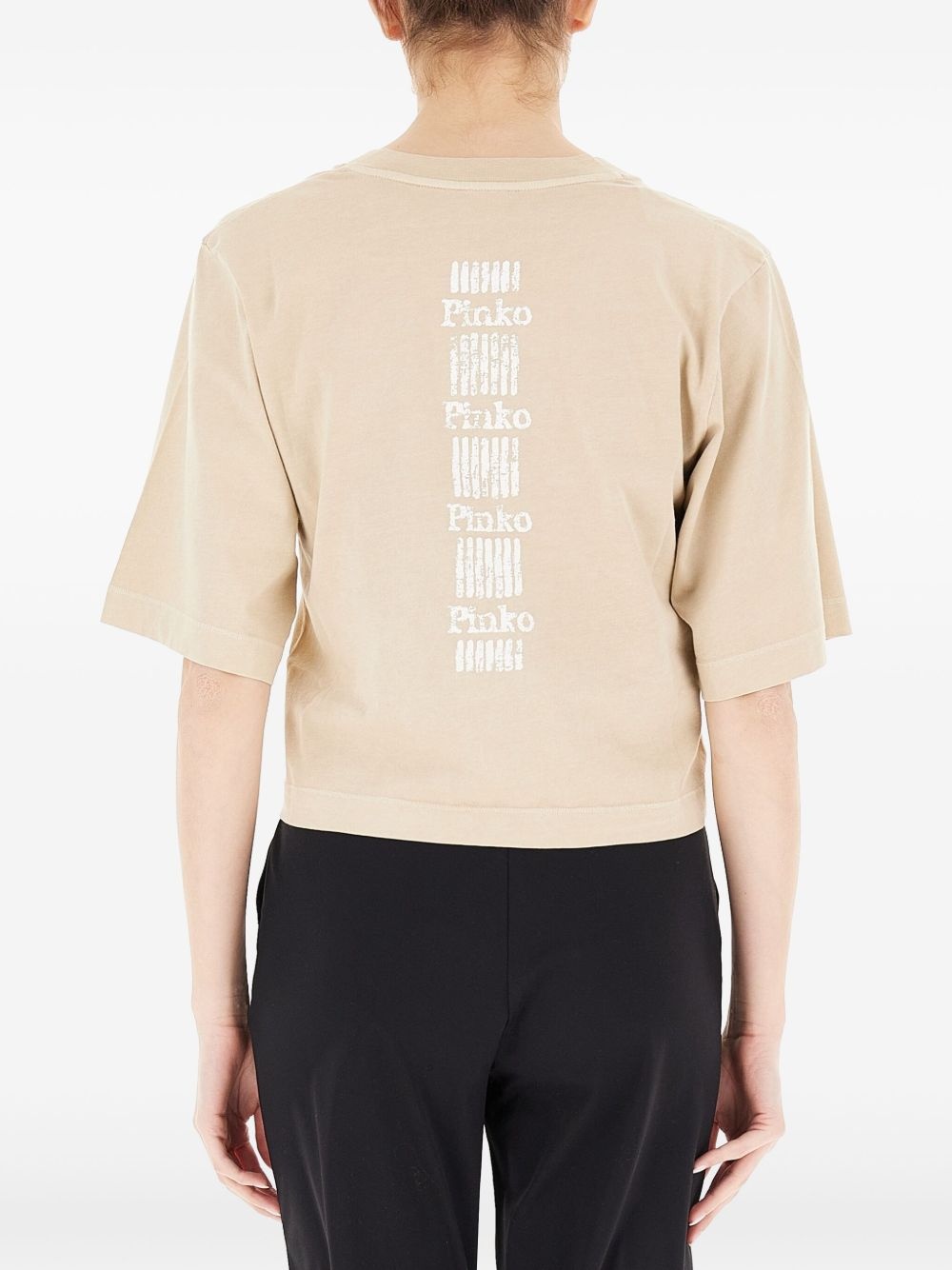 love-print T-shirt - 3