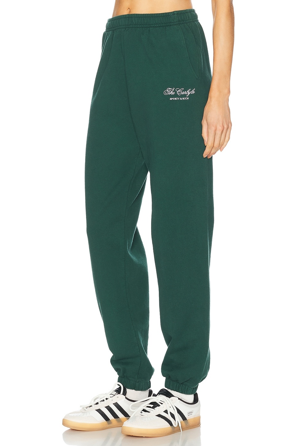 X Hotel Carlyle Script Embroidered Sweatpant - 3