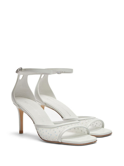 Stuart Weitzman 75mm Nudistia Crystal sandals outlook