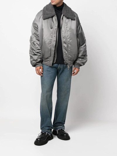 JUUN.J zip-up bomber jacket outlook