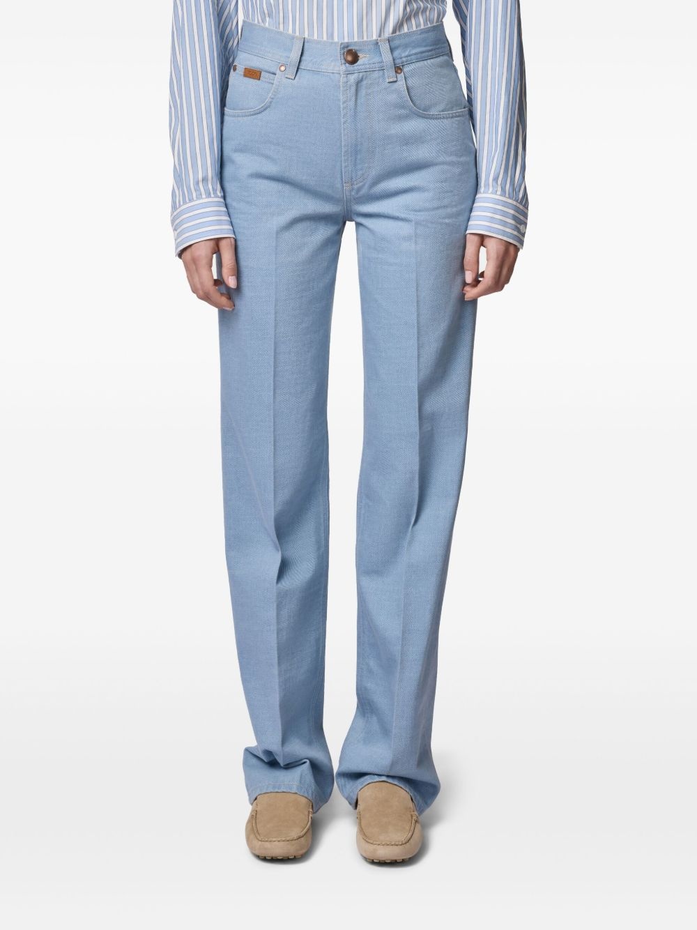 straight-leg jeans - 2