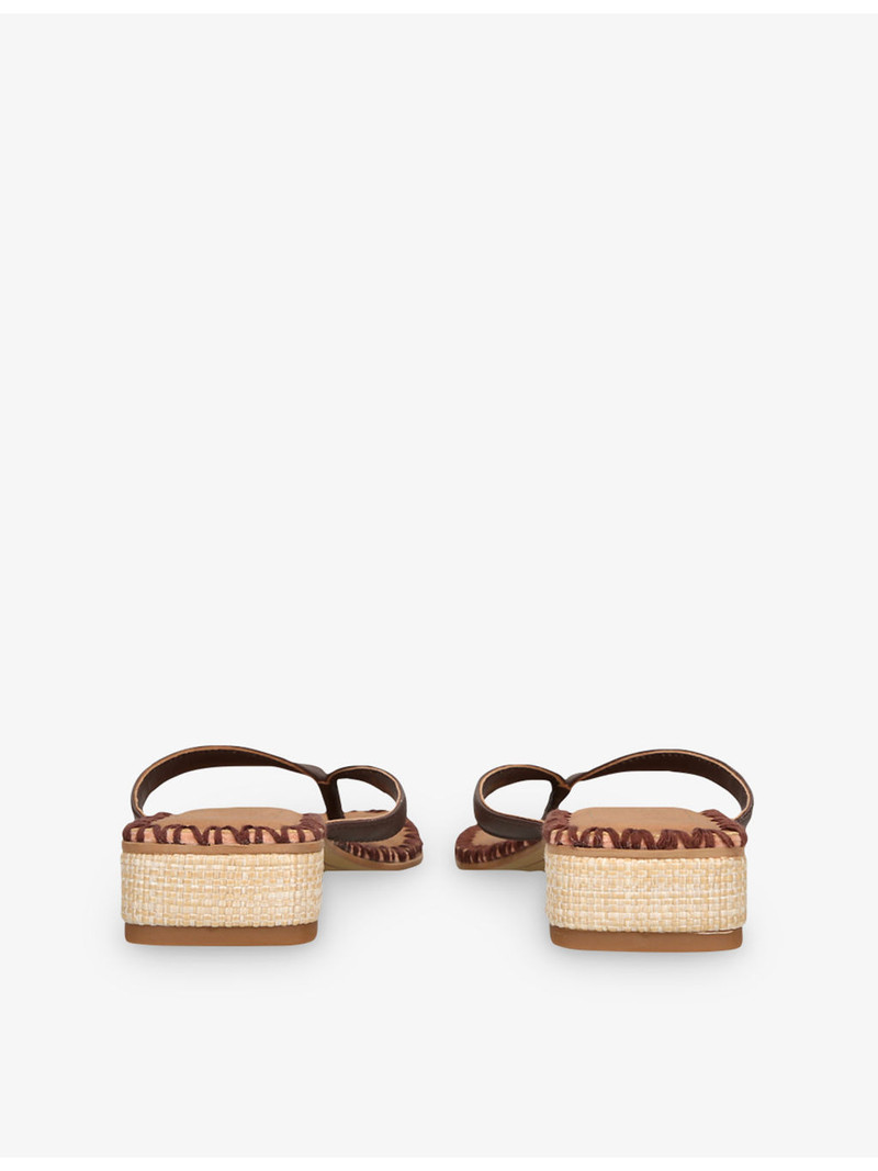 dolce vita Barty Leather Sandals outlook