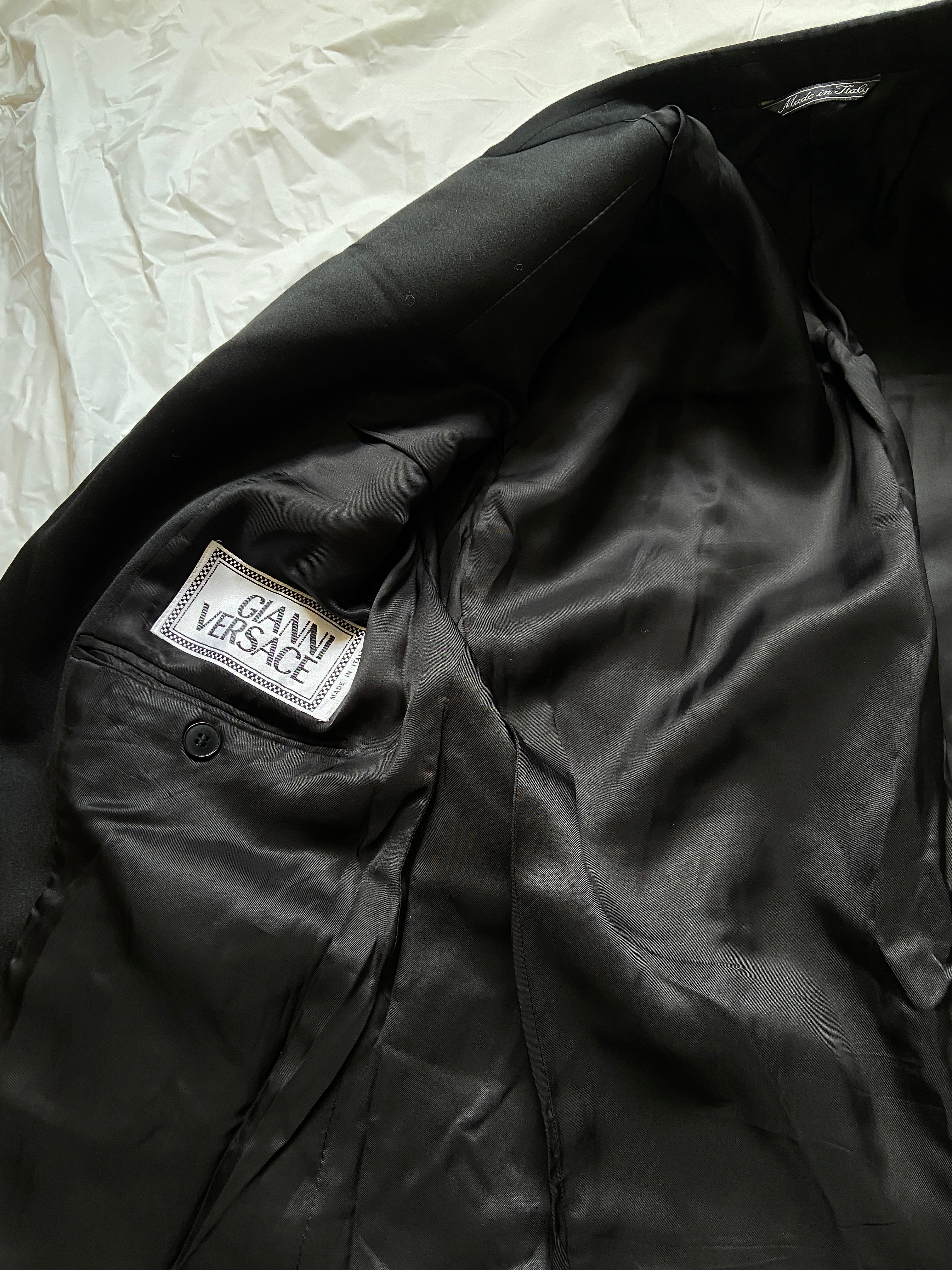 Gianni Versace 92aw gold embellishment western cowboy blazer 52 - 16